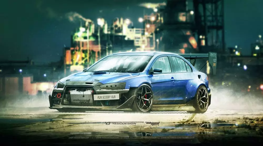 Мицубиси Лансер Evo X.