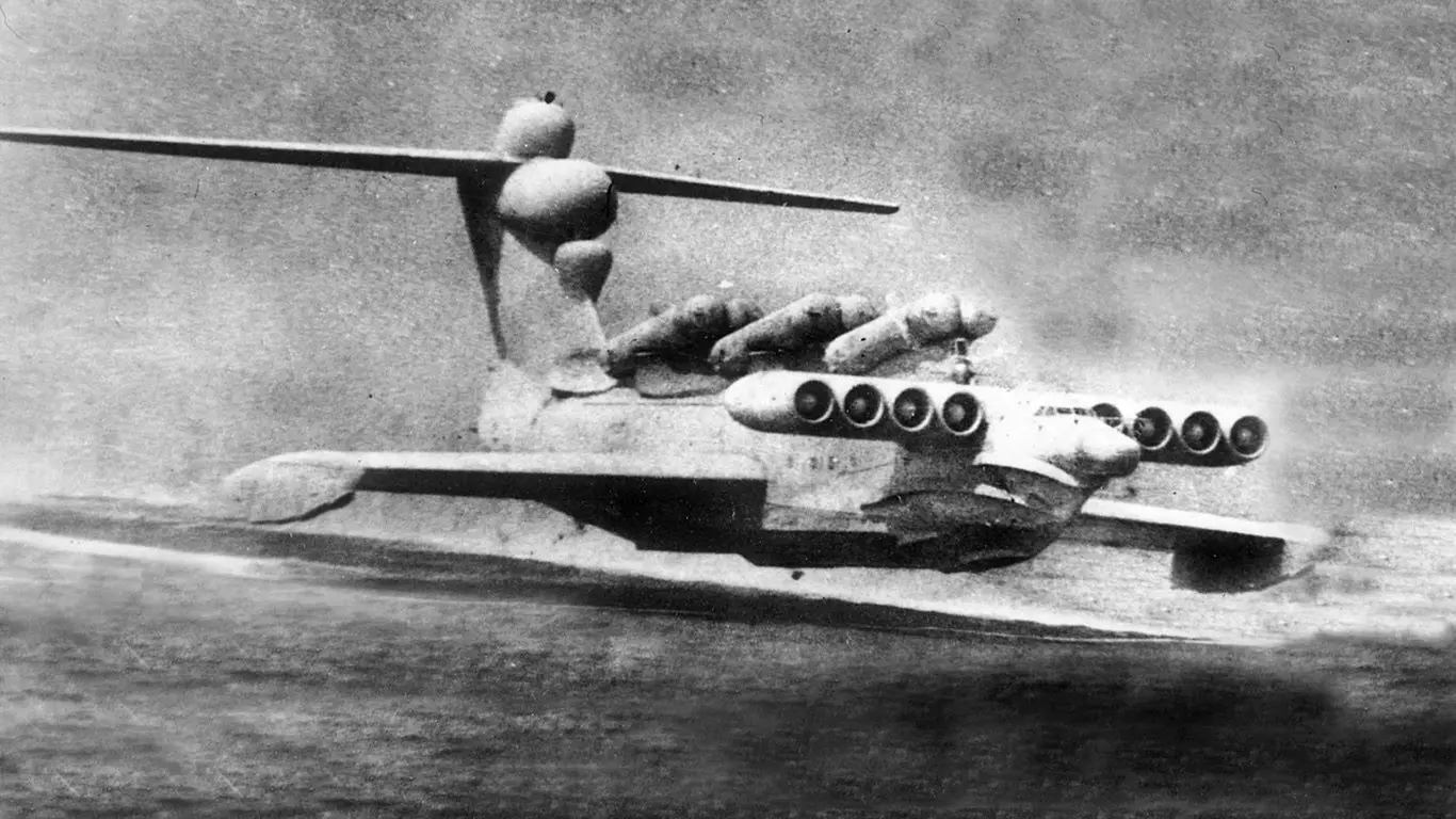 Lun-class Ekranoplan: ang halimaw ng Dagat Caspian