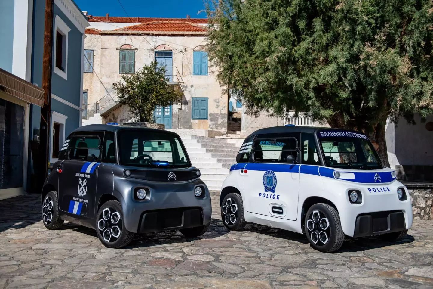 Citroen Ami Policía e Gardacostas