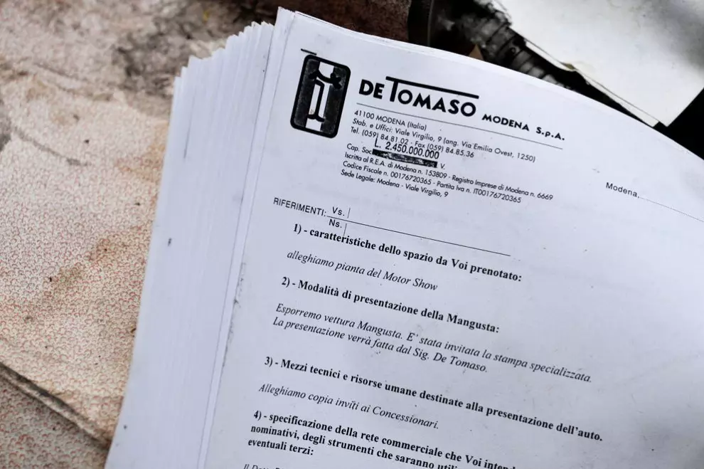 De Tomaso: unsa ang nahabilin sa pabrika sa brand sa Italya 15599_2