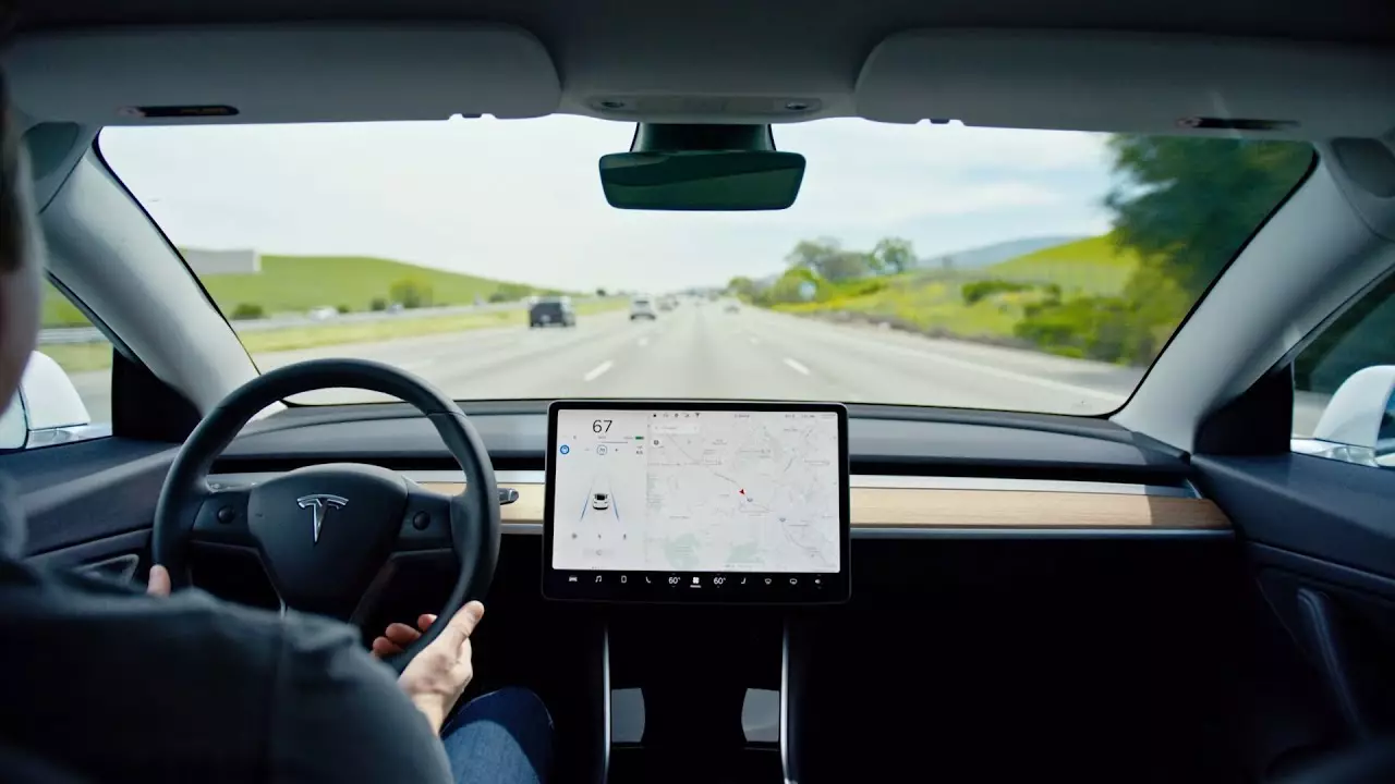 Tesla Model 3 autopilot