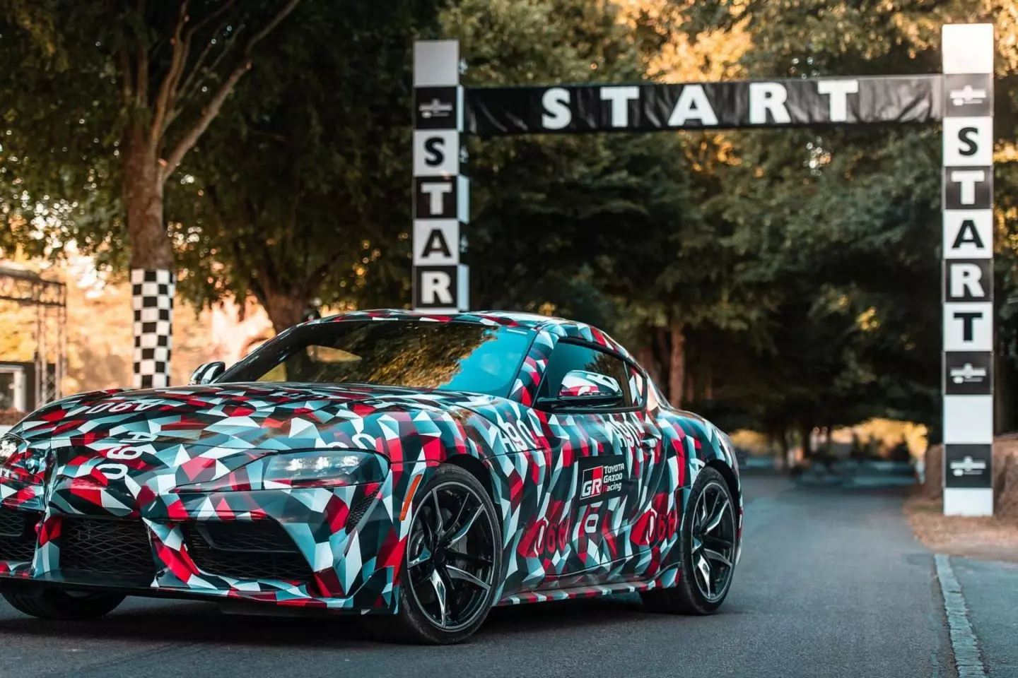 Toyota Supra in Goodwood