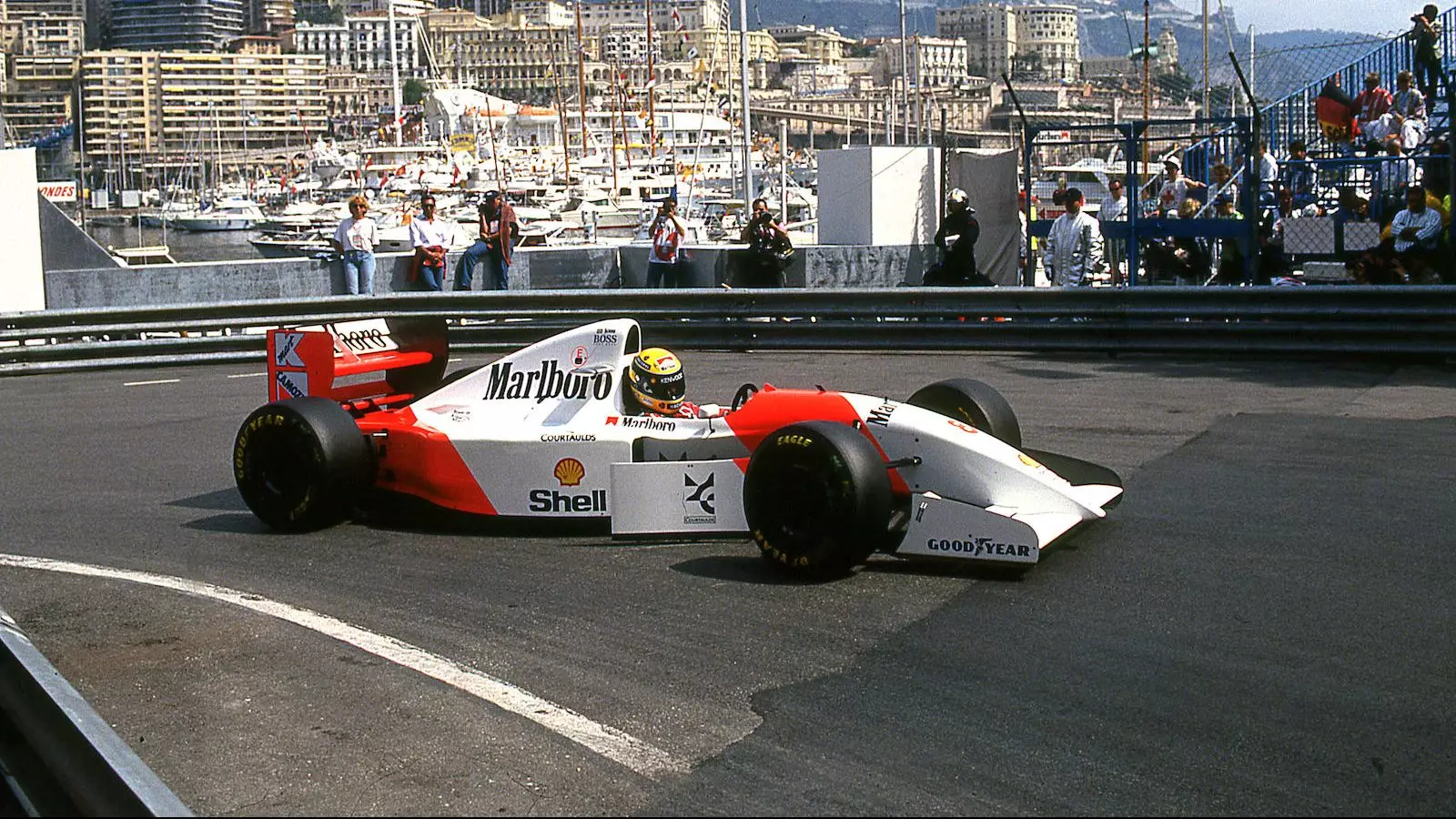 McLaren MP4/8A, Ayrton Senna na GP Monaka 1993