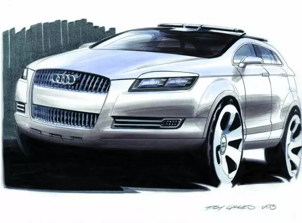 Audi ආක්‍රමණය - Q2, Q4, Q6, Q8 සහ 350kg ට අඩු නව Q7 16341_1
