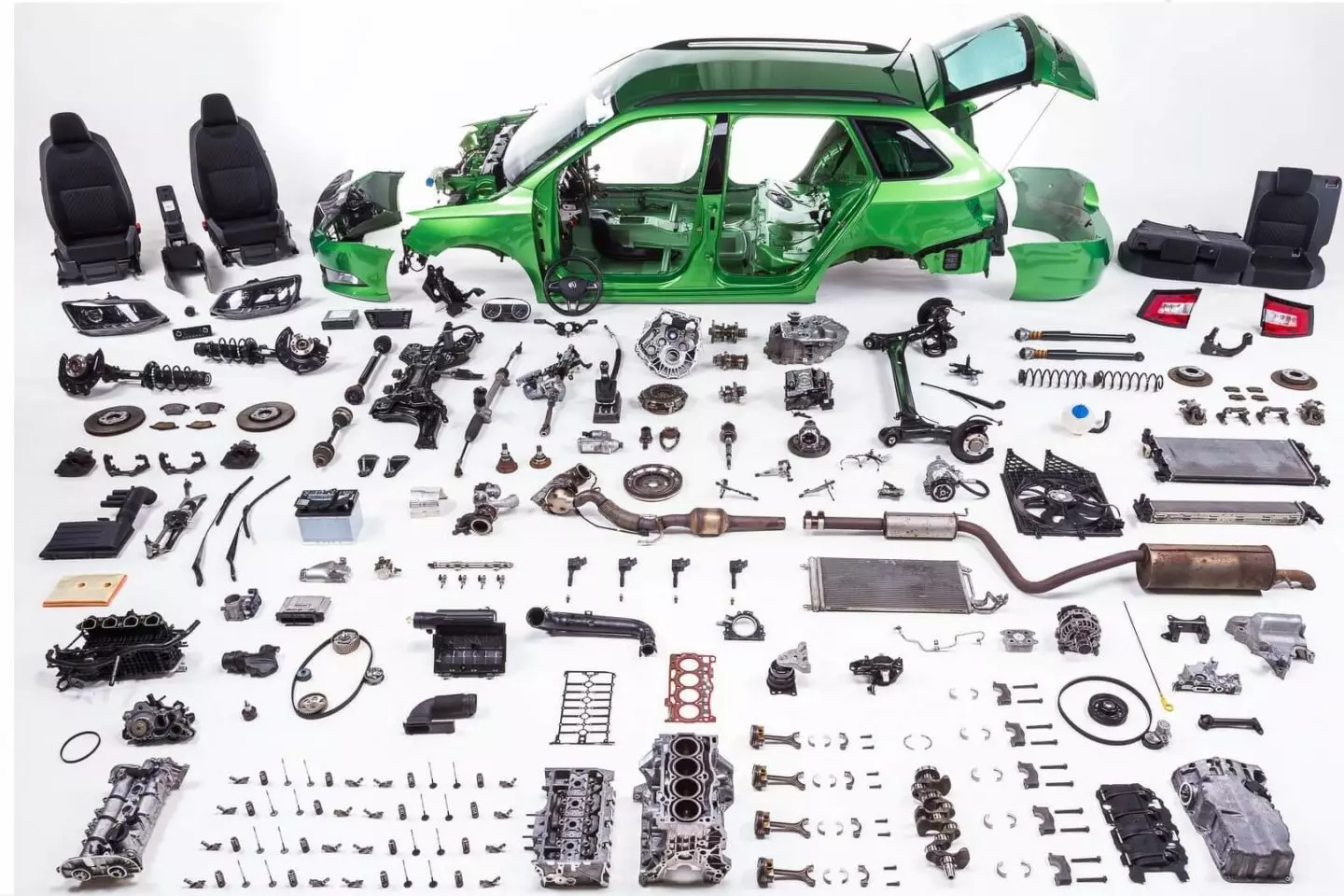 Skoda Fabia Break Disassembly 2018