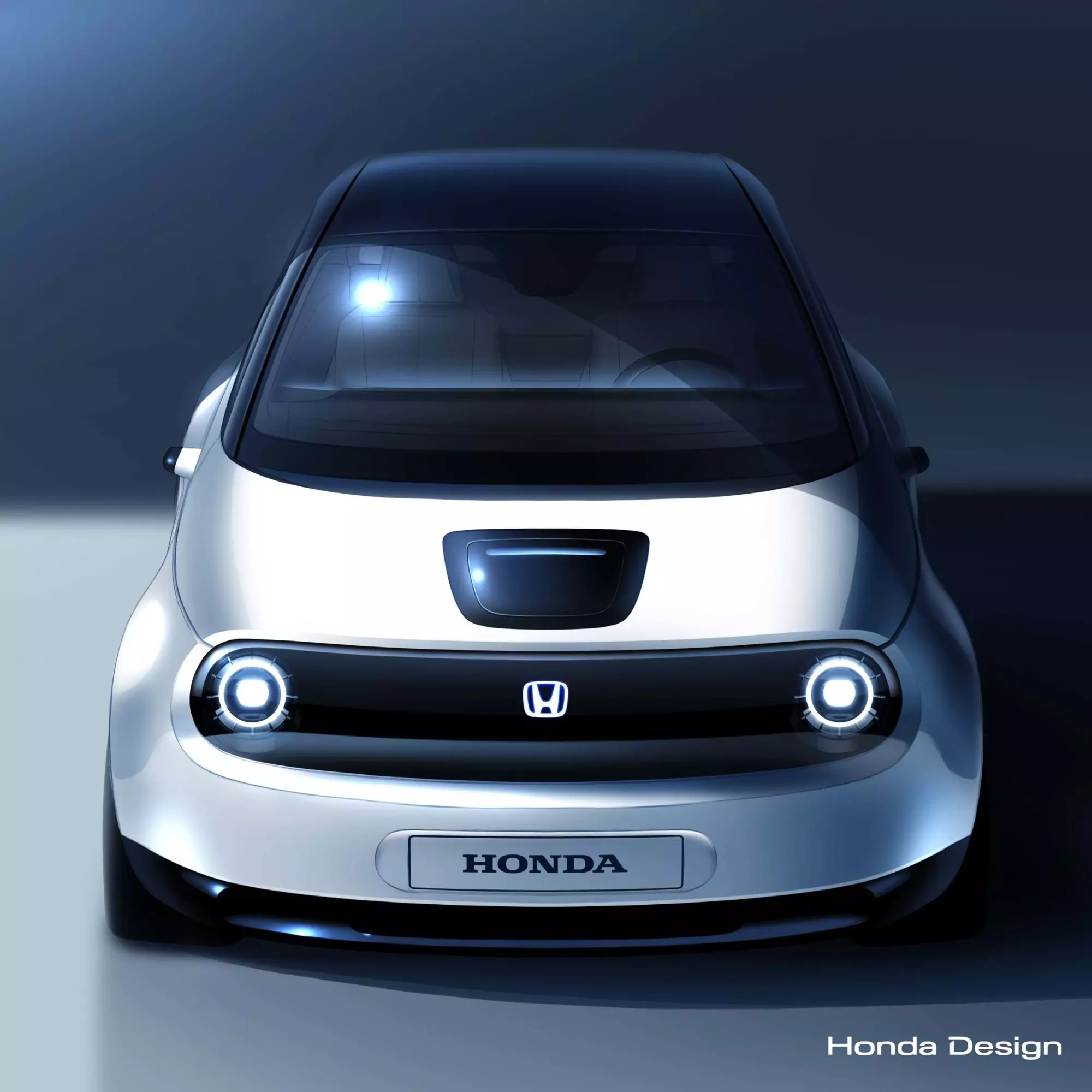 Honda prototype electric teaser