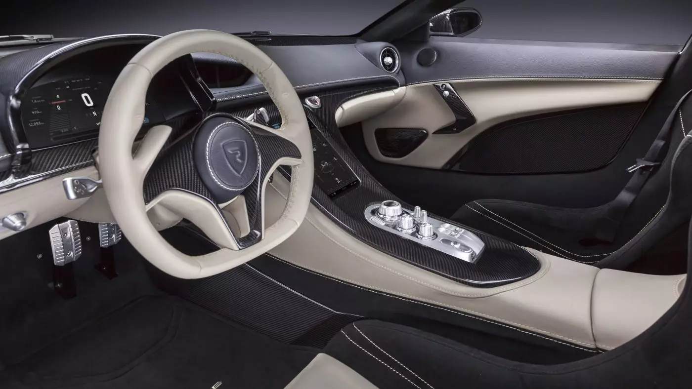 Rimac Concept One — interior