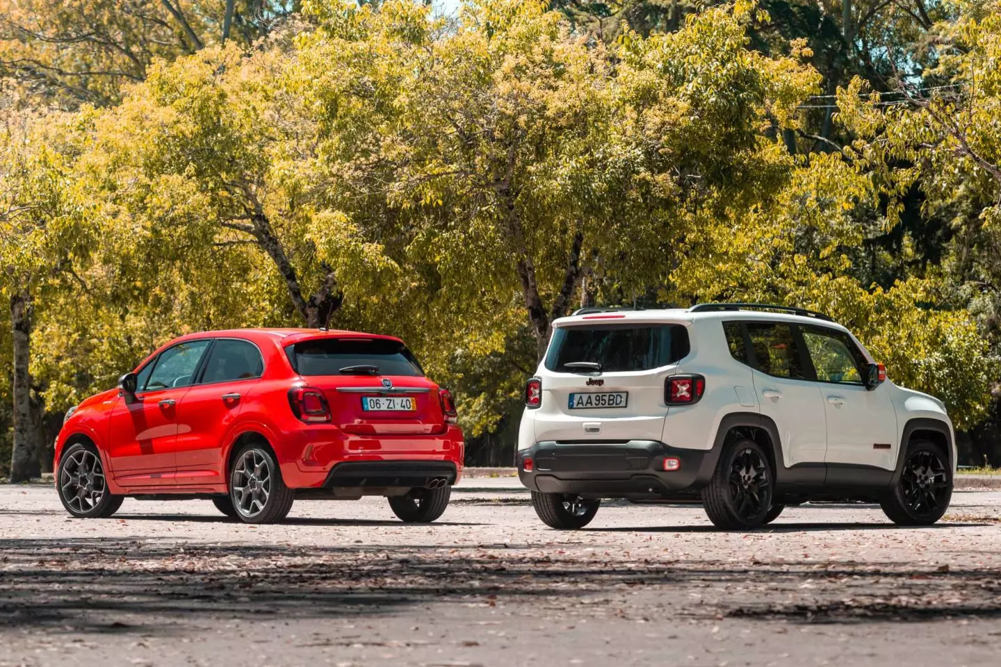 Fiat 500X Sport və Jeep Renegade Orange Edition