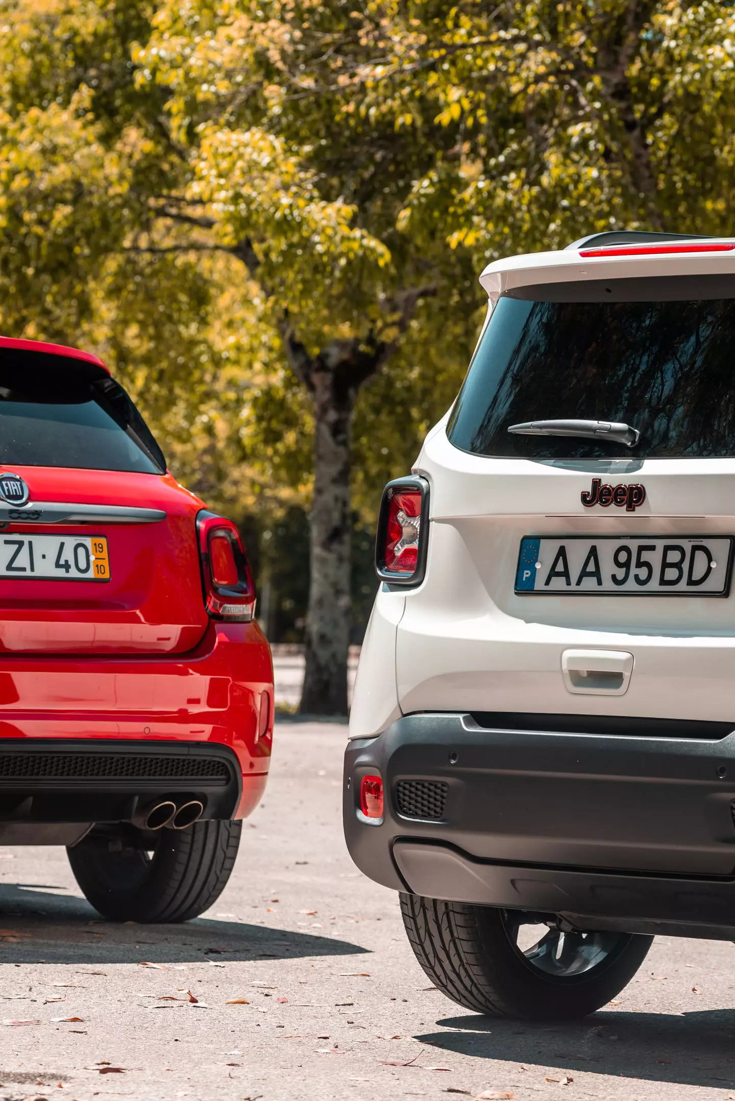 Fiat 500X Sport vs Jeep Renegade Oranje Editie