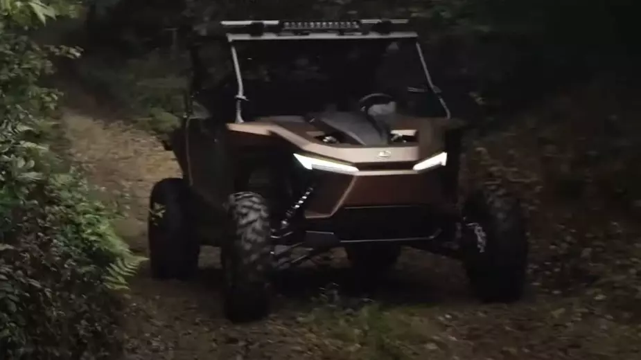 Lexus sorprèn amb un buggy d'hidrogen radical
