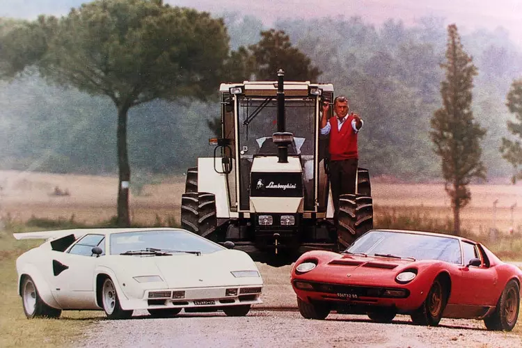 Lamborghini tractoren en auto's