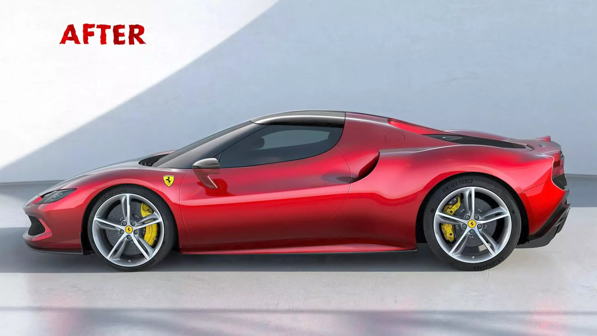 Франк Стивенсон аз нав тарҳрезӣ Ferrari 296 GTB