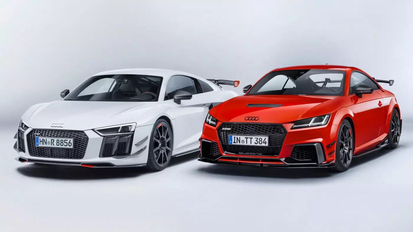 Audi R8 және Audi TT - Audi Sport Performance бөліктері