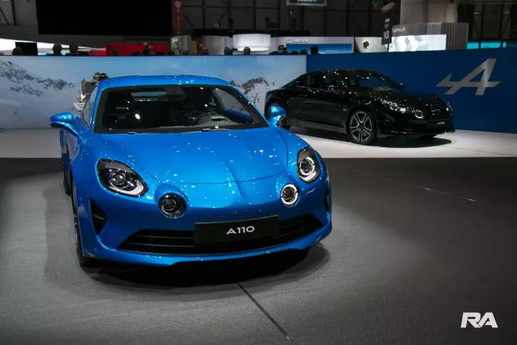 2017-es Alpine A110 Genfben