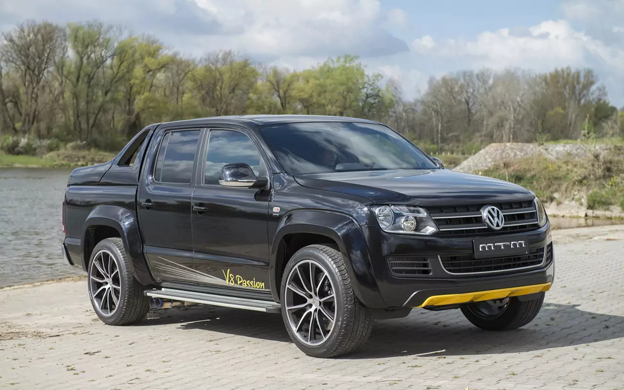 MTM Volkswagen Amarok 4.2 TDI: Se yon plezi travay konsa 17813_3