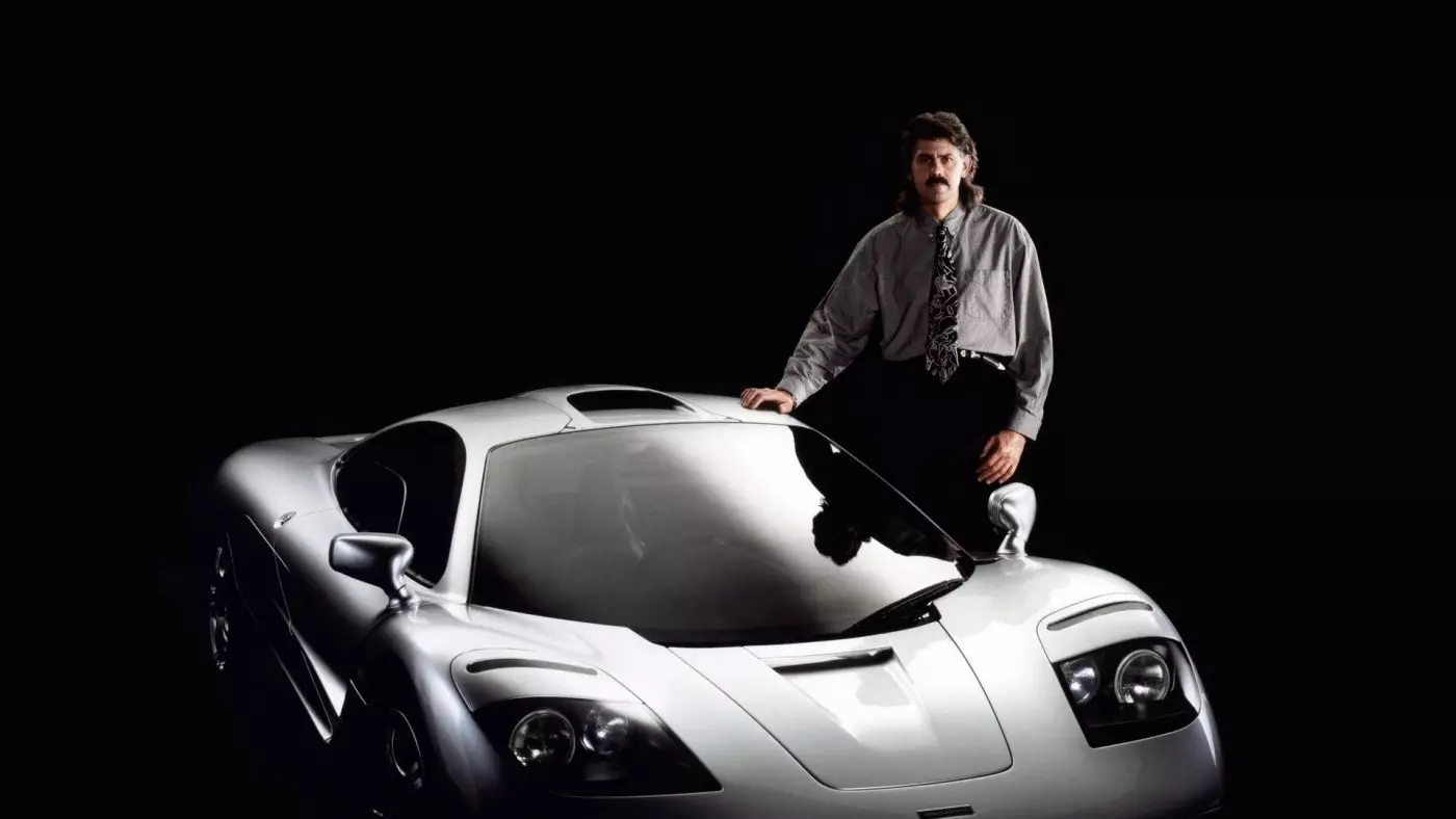 Gordon Murray nrog McLaren F1