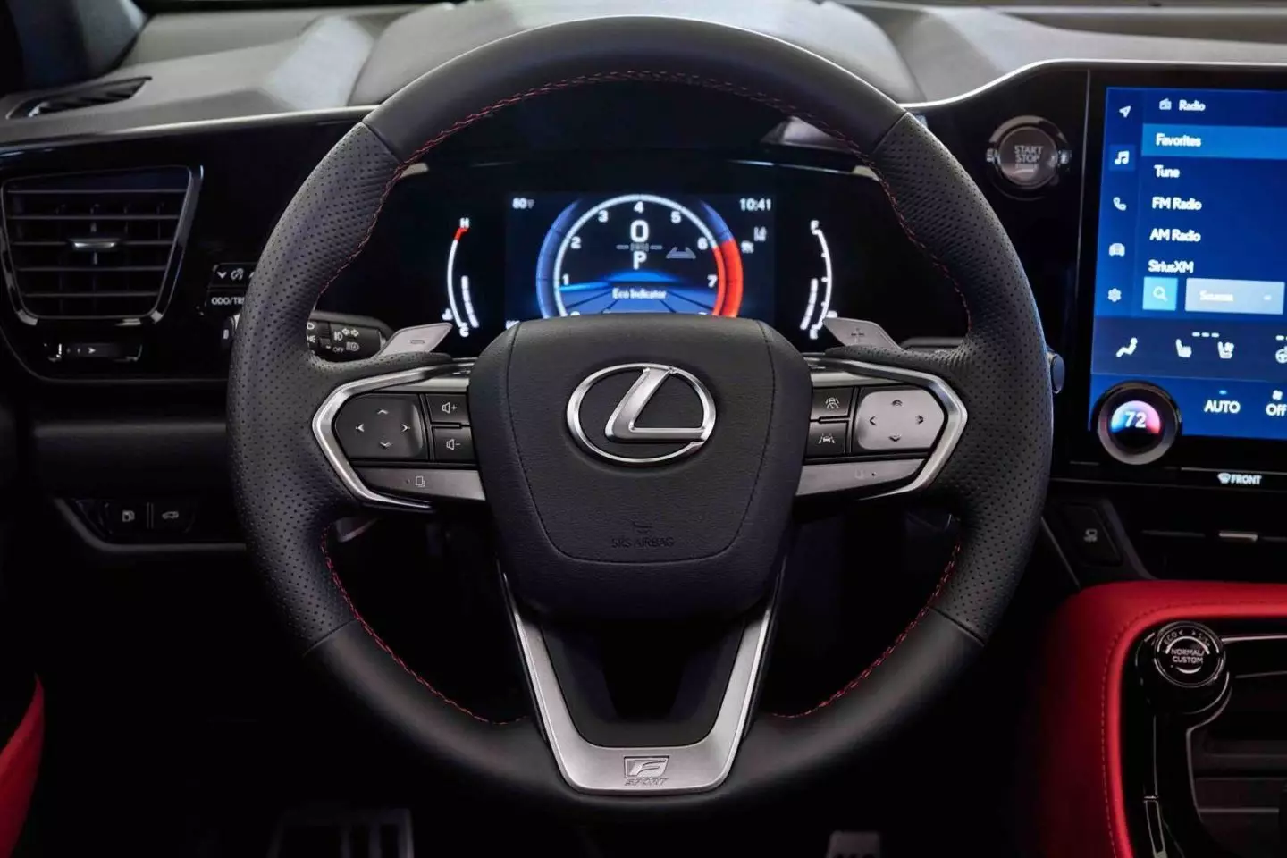 Digital steering wheel and quadrant