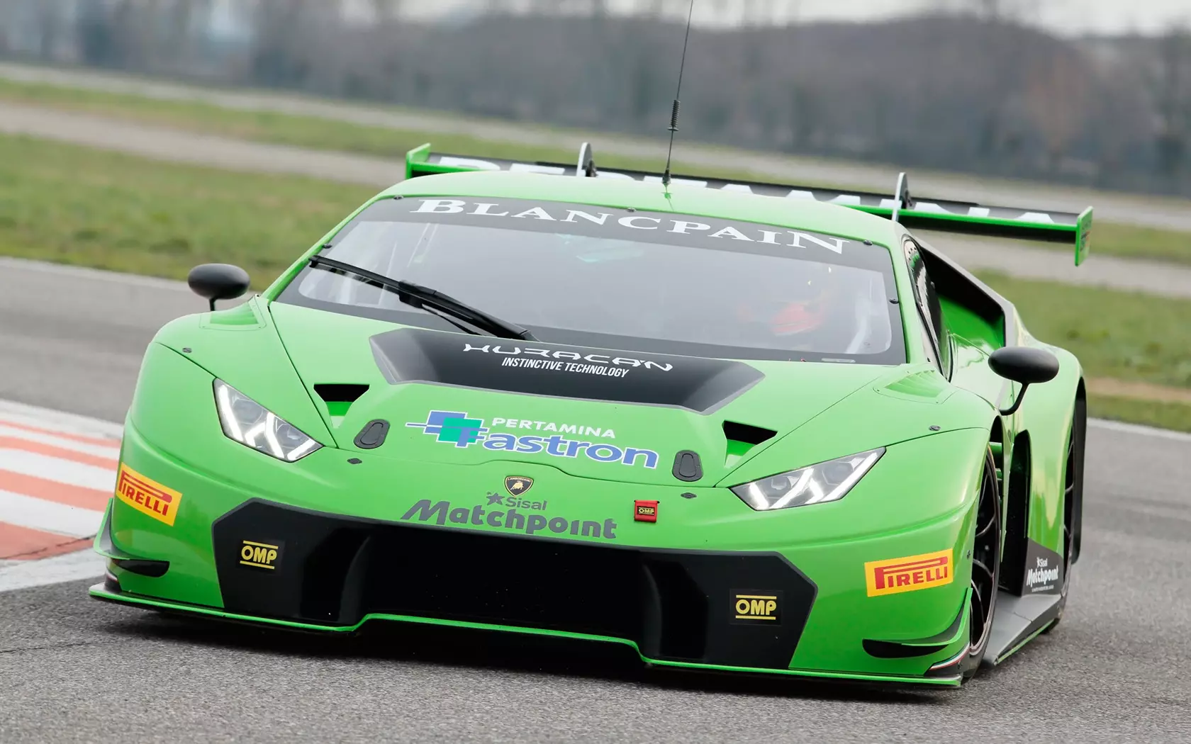 Lamborghini Huracán GT3: lángoló osztály