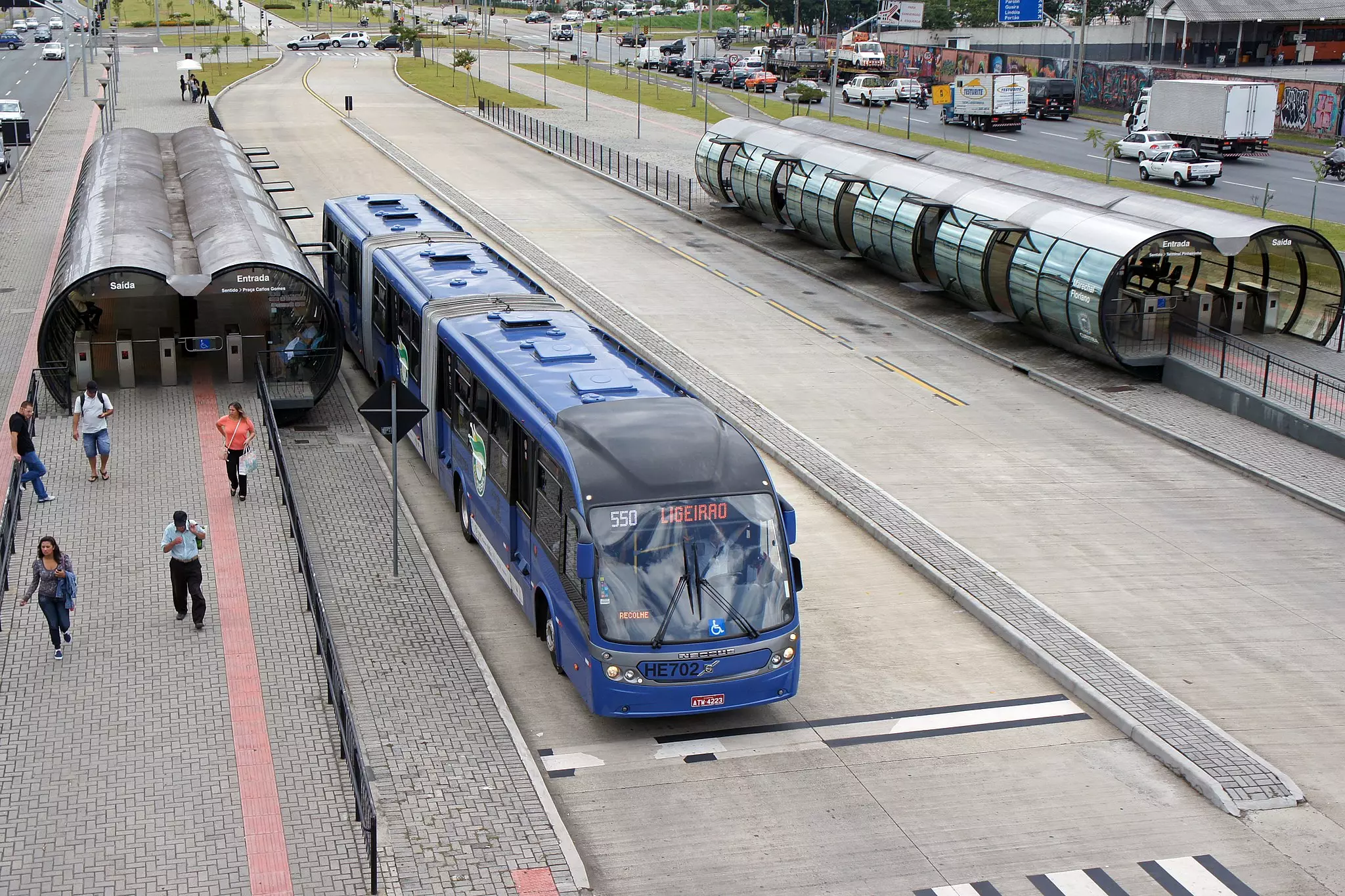 BRT, Linha Verde, Curitiba, Brezilya