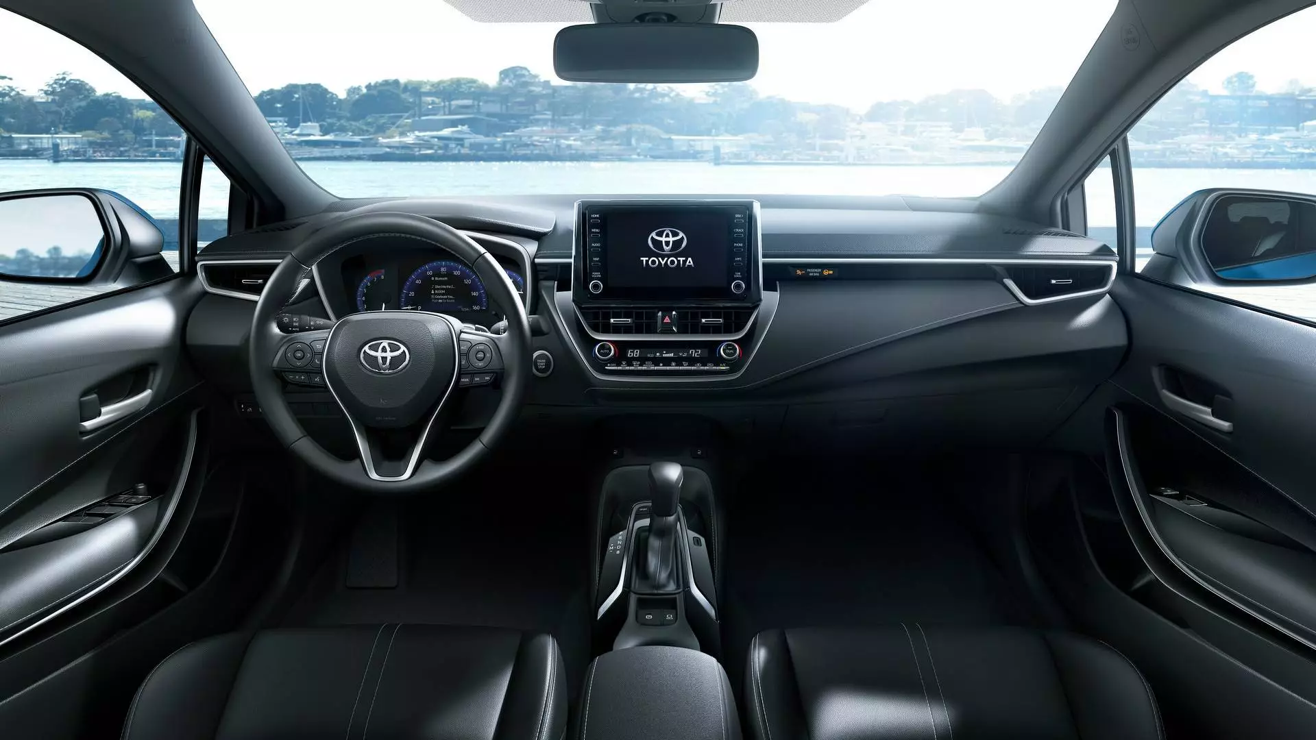 Ez az új Toyota Auris belseje