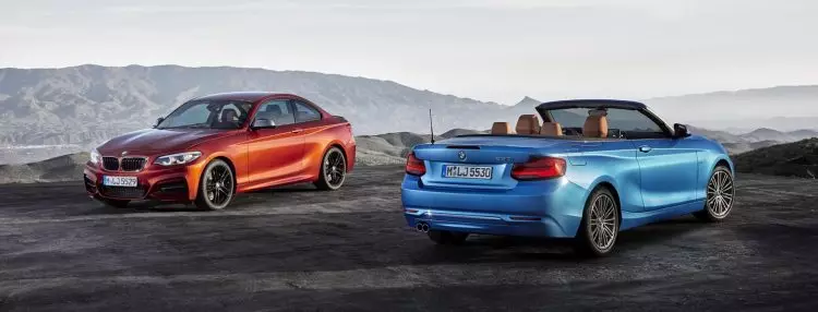 2018 BMW 2 Series Coupe na Convertible