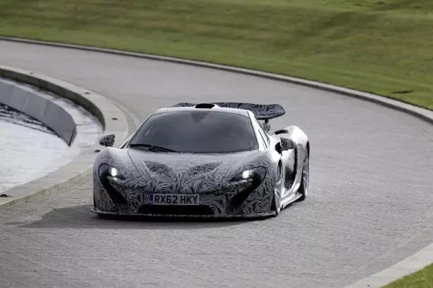 McLaren P1 Jenson Button