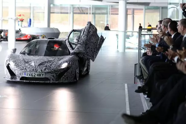 McLaren P1 Jenson Button