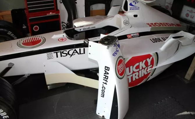 English F1 car