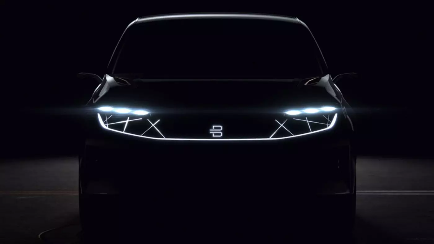 BYTON EV SUV teaser