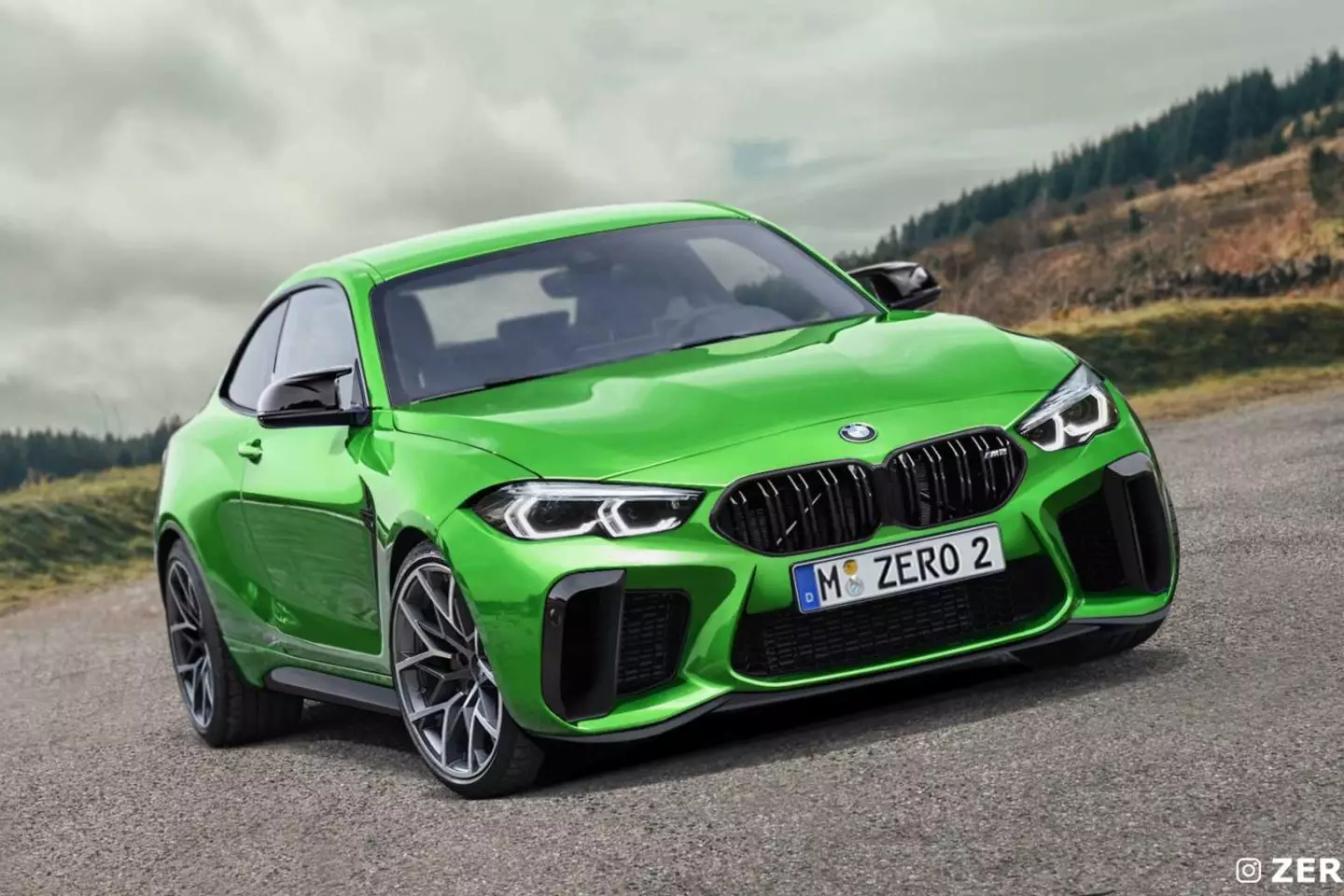 E latelang BMW M2 (G87). Na enoa ke “morena ea thellang”? 1879_1