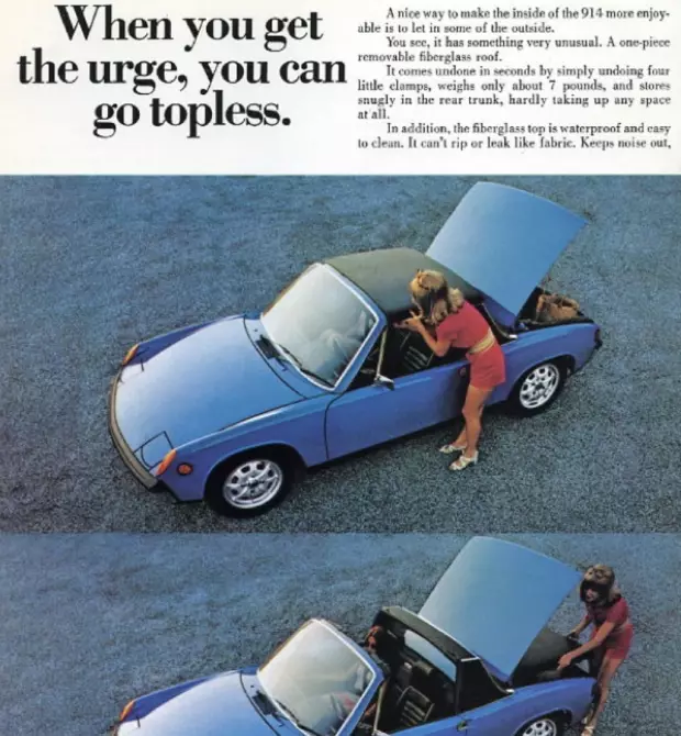 vintage Porsche 6 advertisement