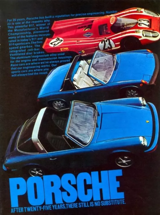 vintage Porsche 8 iklan