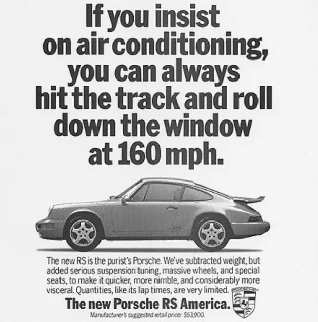 vintage Porsche advertisement 5