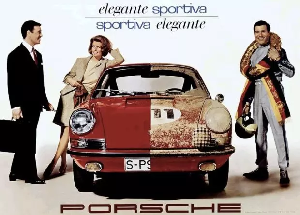 19 árgangur Porsche auglýsing