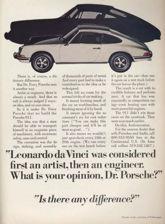 vintage Porsche 12 iklan