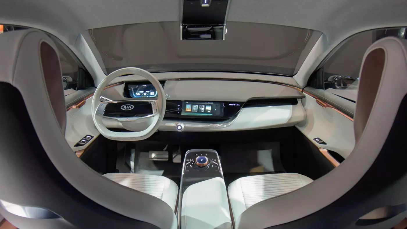 kia niro ev concept - interieur