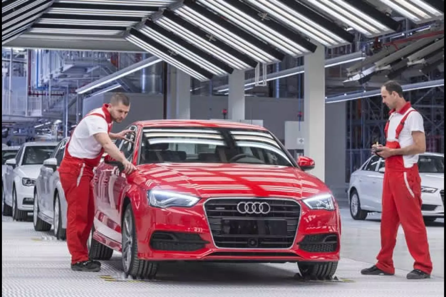 Audi නිෂ්පාදනය