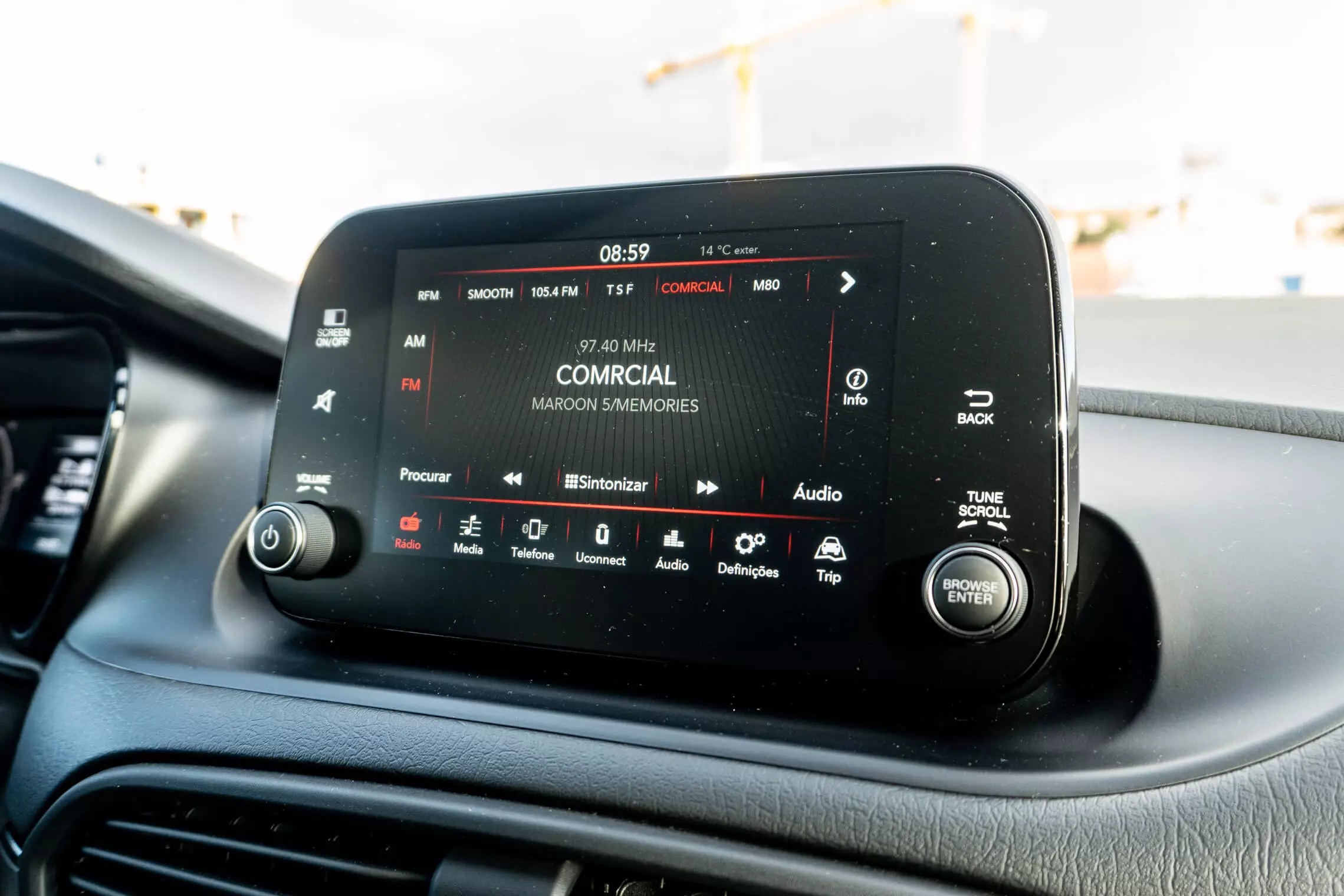 UConnect 7 infotainment system |