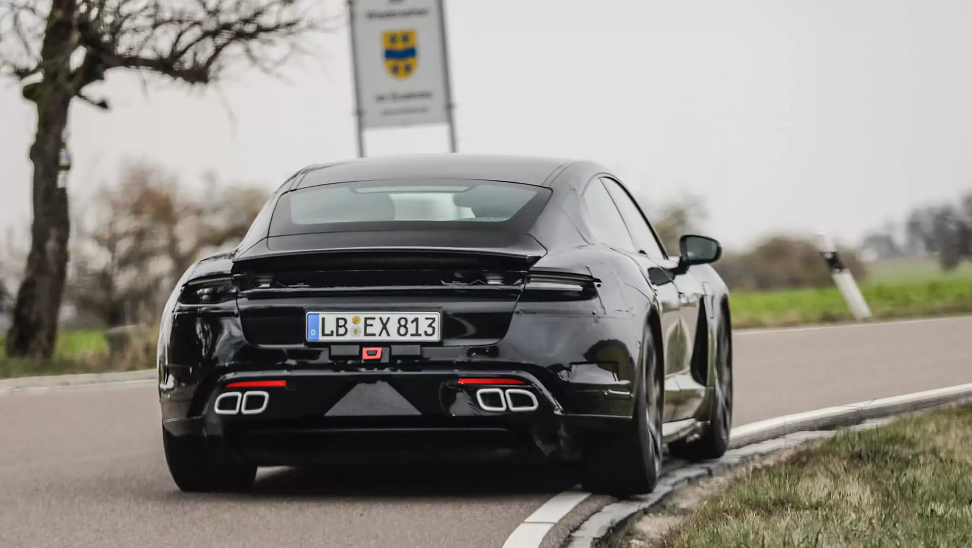 Porsche Taycan Test Entwécklung