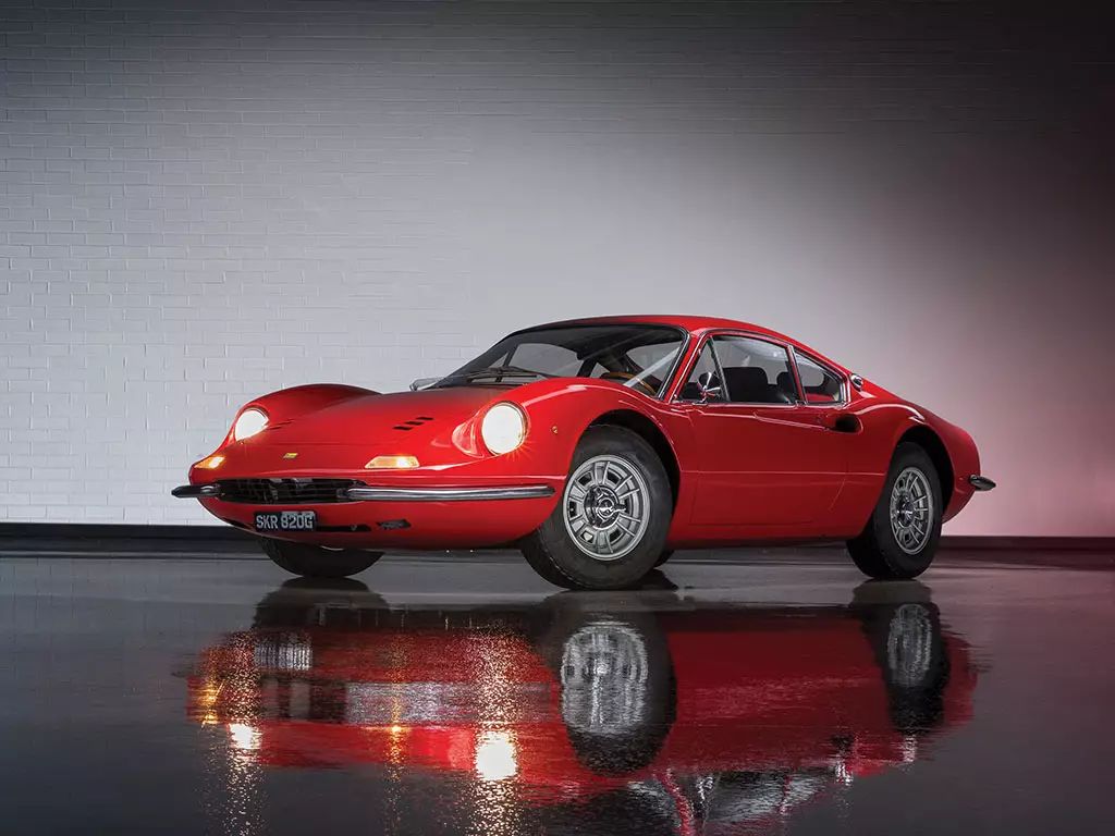 1969 Ferrari Dino 206 GT oleh Scaglietti