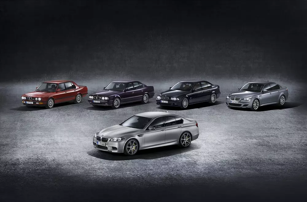 နှစ် 30 နှစ်မြောက် BMW M5 အထူး Edition အသစ်- အစွမ်းထက်ဆုံး 19371_1