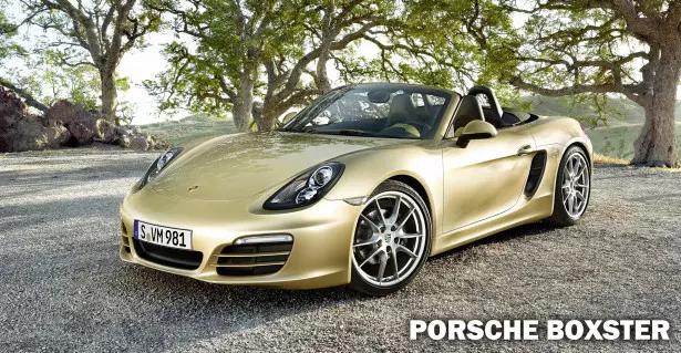 „Porsche Boxster“.