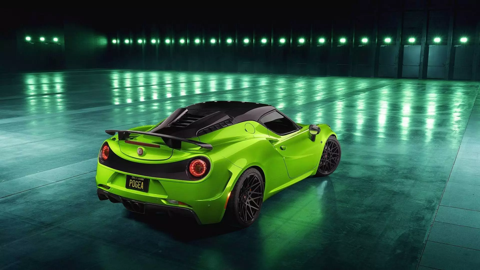 u-alfa romeo 4c, isikhulu sekhulu somjaho we-pogea