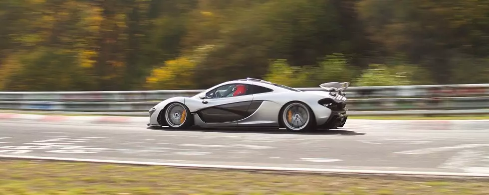 mclaren p1 ኑርበርሪንግ