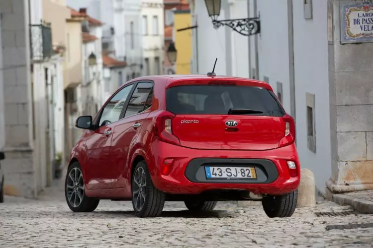 2017 Kia Picanto Rear