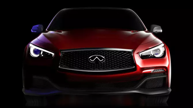 דטרויט סלון 2014_ Infinit Q50 Eau Rouge