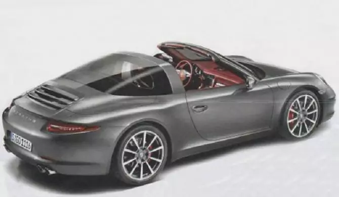 டெட்ராய்ட் மோட்டார் ஷோ 2014_ Porsche 911 Targa