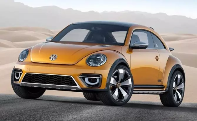 Детройт автосалоны 2014_VW Beetle Dune концепциясе