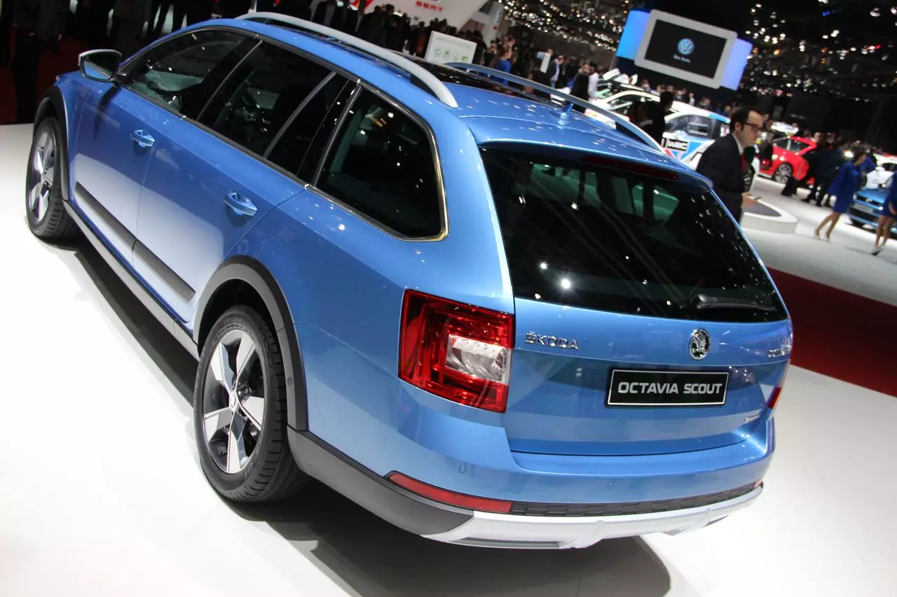 Skoda Octavia ויסקוקער: פֿאַר אַדווענטשעראַס פאַמיליעס 20821_3