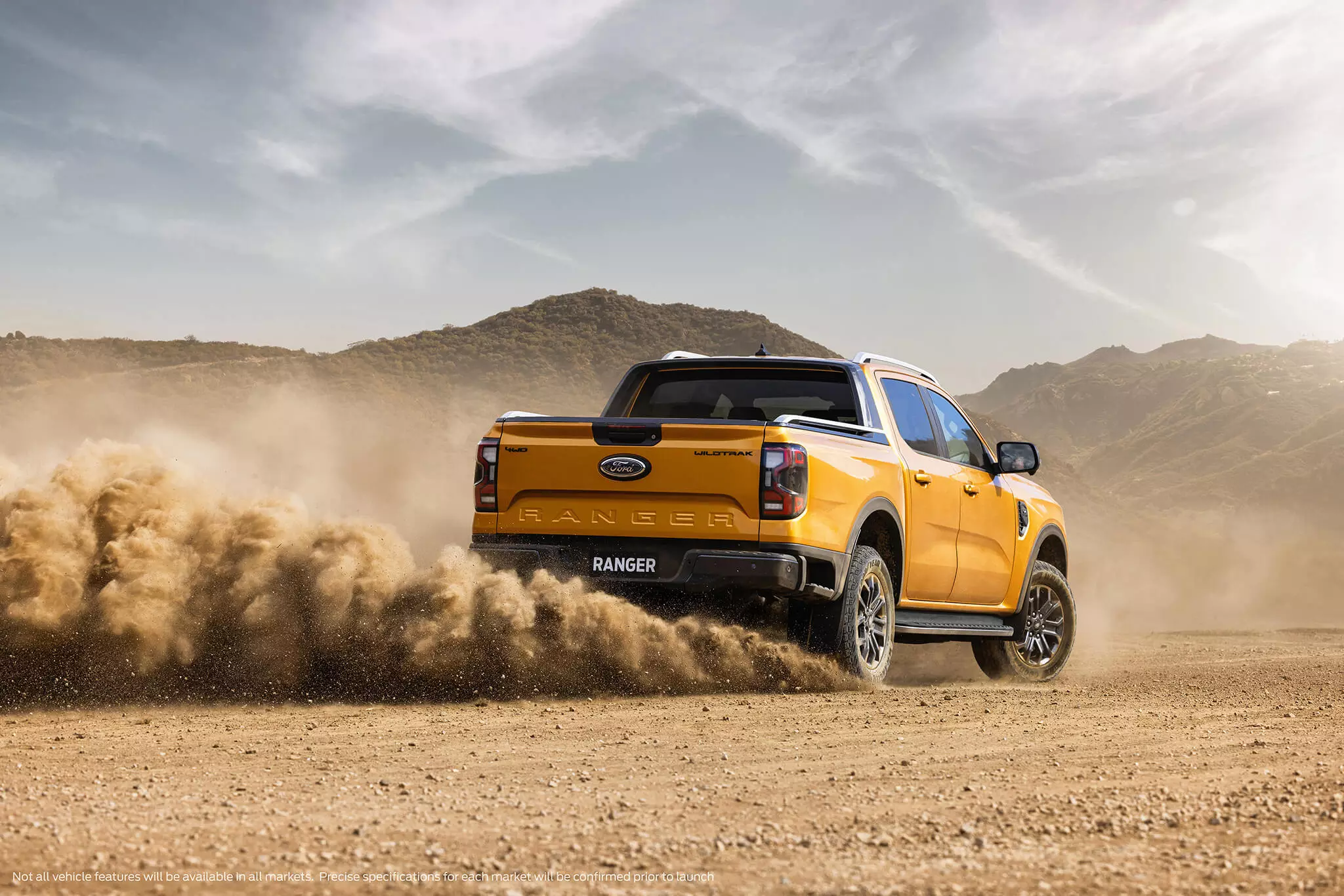 2022 Trac Gwyllt Ford Ranger